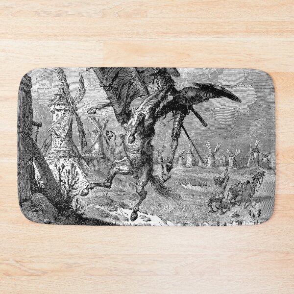 Item preview, Tilting at Windmills - Don Quixote - Gustave Dore designed and sold by forgottenbeauty.