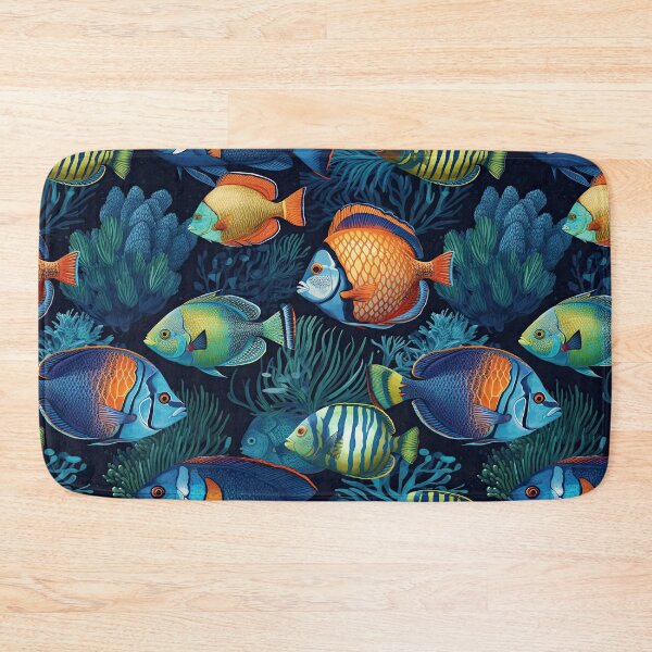 Item preview, Seamless Tropical Fish Pattern designed and sold by Offsite.