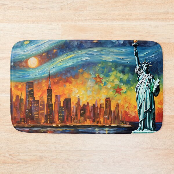 Item preview, A Starry Night in NYC designed and sold by SweetWhiskers.