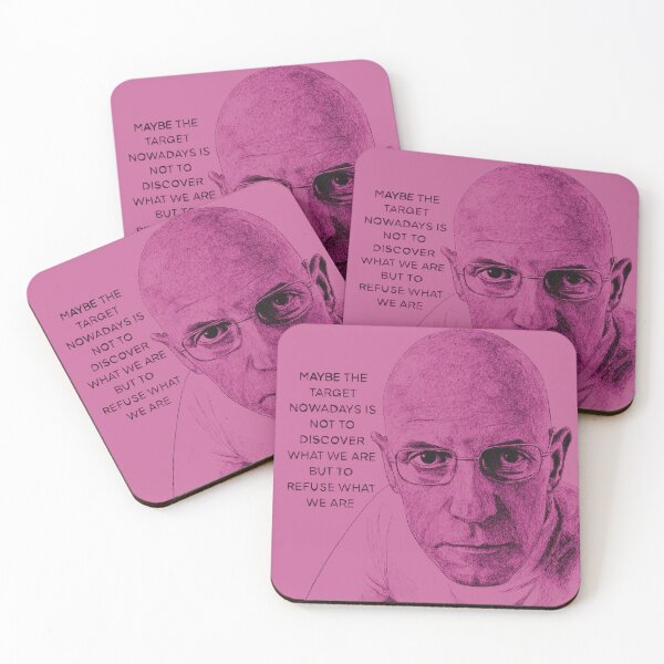 Item preview, Michel Foucault  - Refuse What We Are designed and sold by RedWantsCandy.