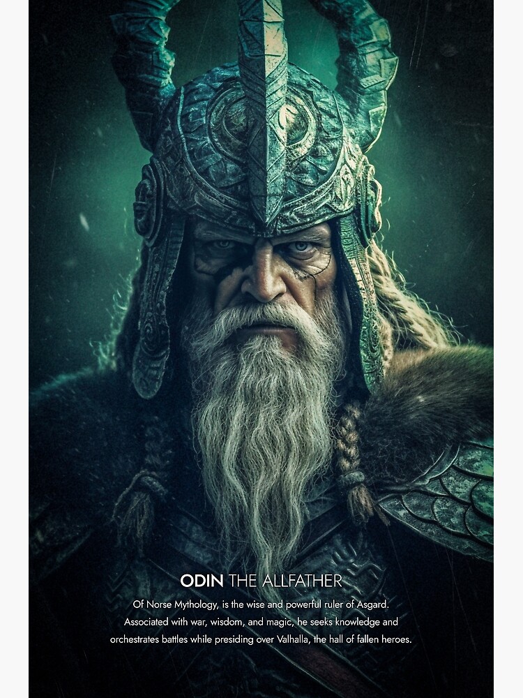 Odin the Allfather: God of Wisdom and War - Viking Style