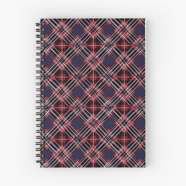 Item preview, Red & Navy Dark Plaid Tartan Seamless Pattern designed and sold by PatternsFTW.