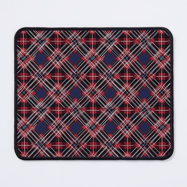 Item preview, Red & Navy Dark Plaid Tartan Seamless Pattern designed and sold by PatternsFTW.