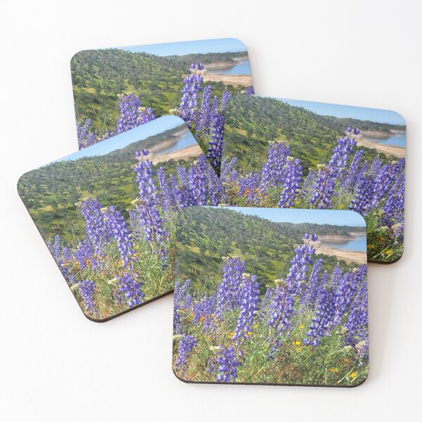 Item preview, Pincushion Mountain with lupins designed and sold by Alla Gill.