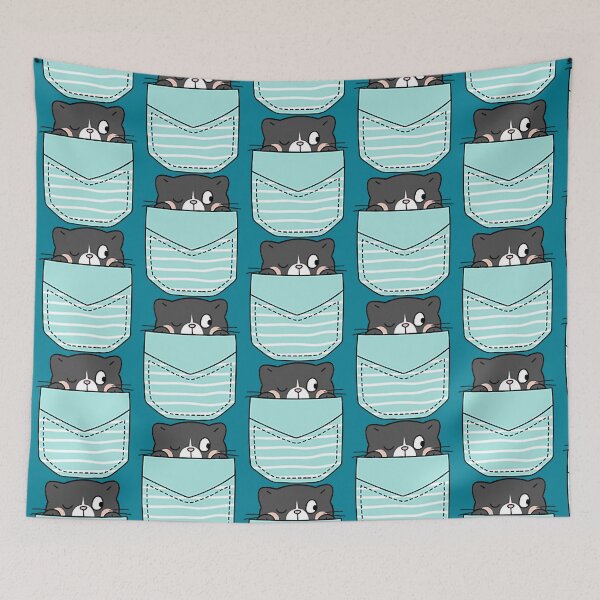 Item preview, cute sleeping cat gift for couple  boo! sashanne (1) designed and sold by tellmeherstory.