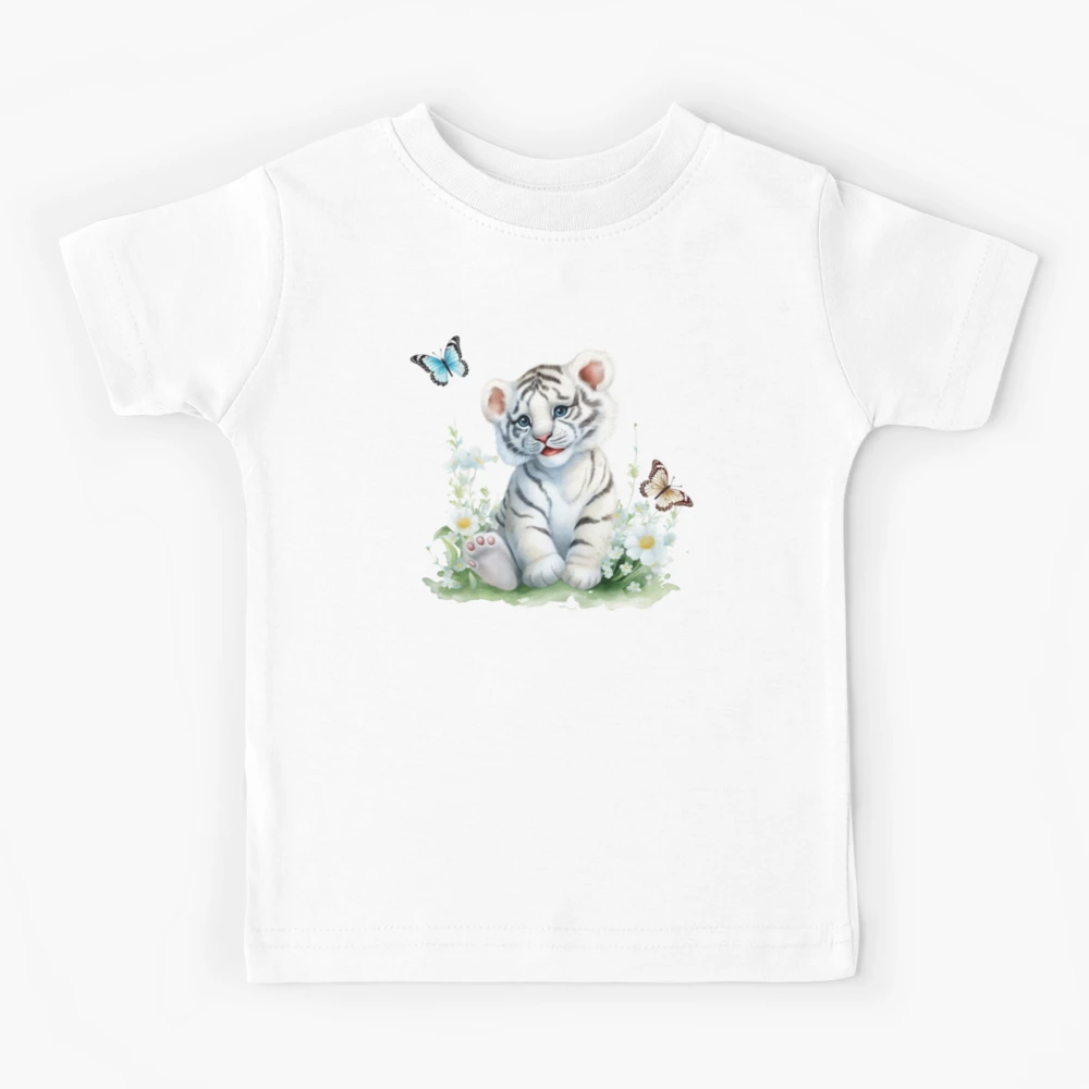 Redbubble Baby Kids T-Shirt NaderArt Tiger\