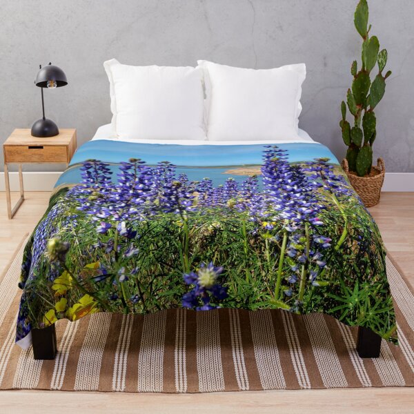 Item preview, Pincushion Mountain with lupins designed and sold by Alla Gill.