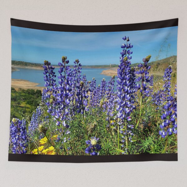 Item preview, Pincushion Mountain with lupins designed and sold by Alla Gill.