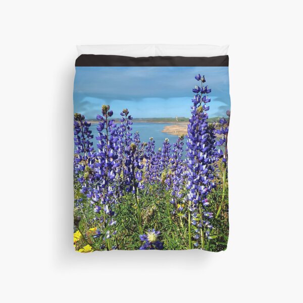 Item preview, Pincushion Mountain with lupins designed and sold by Alla Gill.