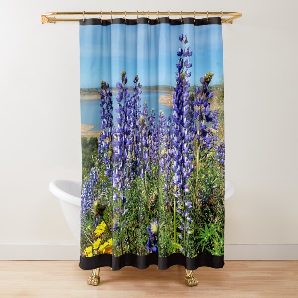Item preview, Pincushion Mountain with lupins designed and sold by Alla Gill.