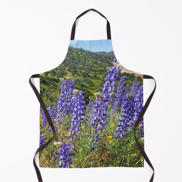 Item preview, Pincushion Mountain with lupins designed and sold by Alla Gill.