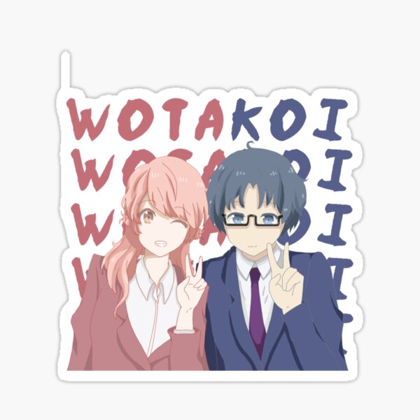 Wotaku Ni Koi Wa Muzukashii Stickers for Sale