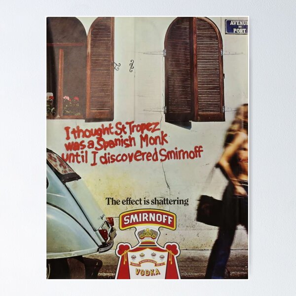Item preview, Smirnoff the Effect is Shattering designed and sold by Vintage Dorm.