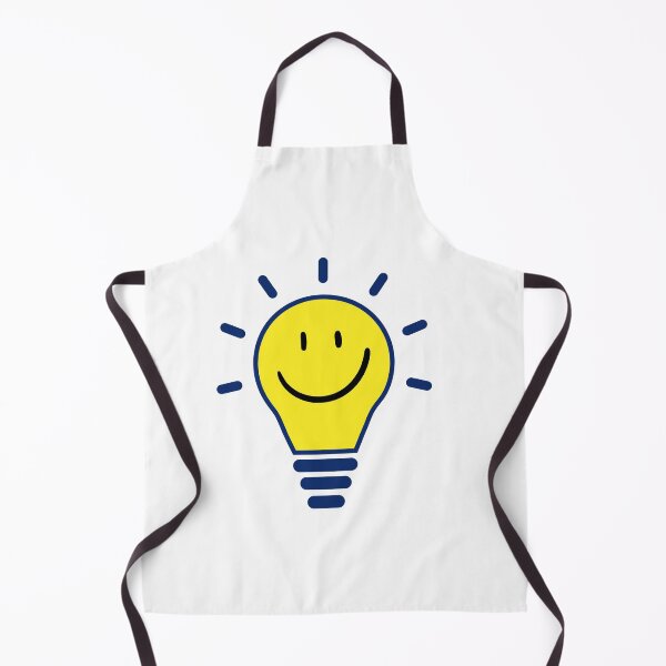 Item preview, light bulb with smiley face designed and sold by BluePlanetStore.
