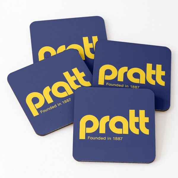 Item preview, Pratt - retro logo black and gold designed and sold by Jeniferclarks.