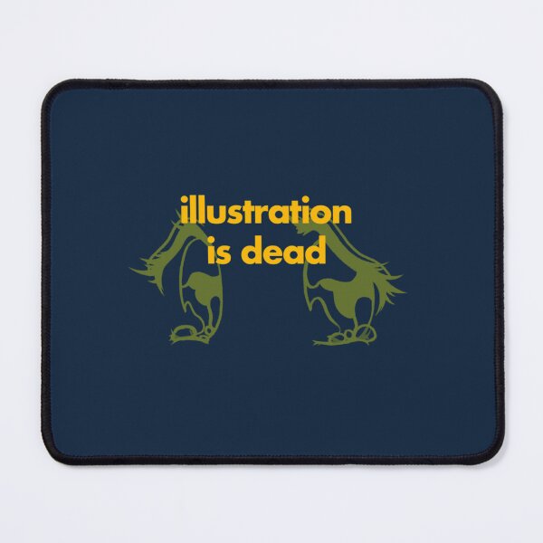 Item preview, Pratt Illustration is Dead - BW(2) designed and sold by Jeniferclarks.
