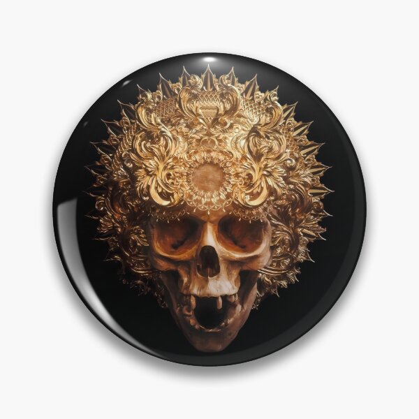 Item preview, Scull gold designed and sold by KobaltJang.