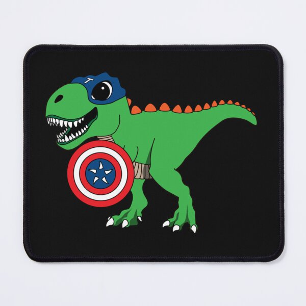 Item preview, Captain T-Rex - Superhero dinosaur  designed and sold by EldoLefle.