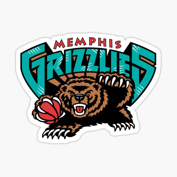 Memphis Grizzlies Stickers for Sale