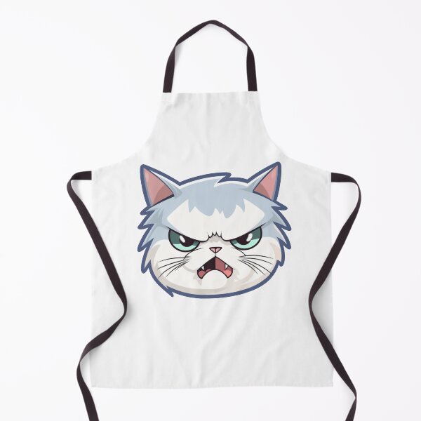Item preview, Cute Angry Cat Hungry Meow Miaw  designed and sold by PatternPatty.