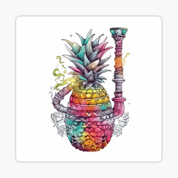 Item preview, Ananas-Shisha-Sommerstimmung designed and sold by RemoteRee.