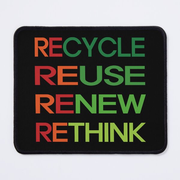 Item preview, Recycle Reuse Renew Rethink designed and sold by EunsooLee.