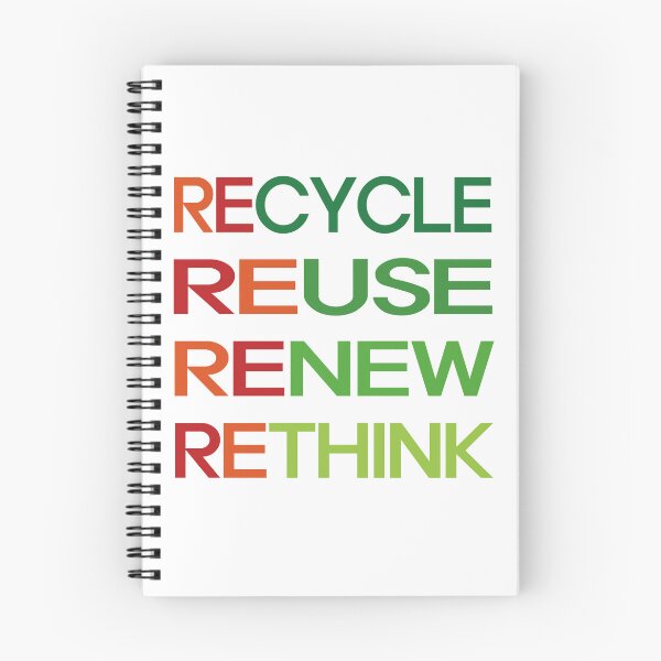 Item preview, Recycle Reuse Renew Rethink designed and sold by EunsooLee.
