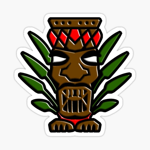Item preview, TIKI 8 designed and sold by Garden Of Nightmares.