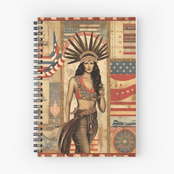 Item preview, America Beauty Retro Vintage Patchwork Collage Pattern of Americana designed and sold by BrandonArtWorld.