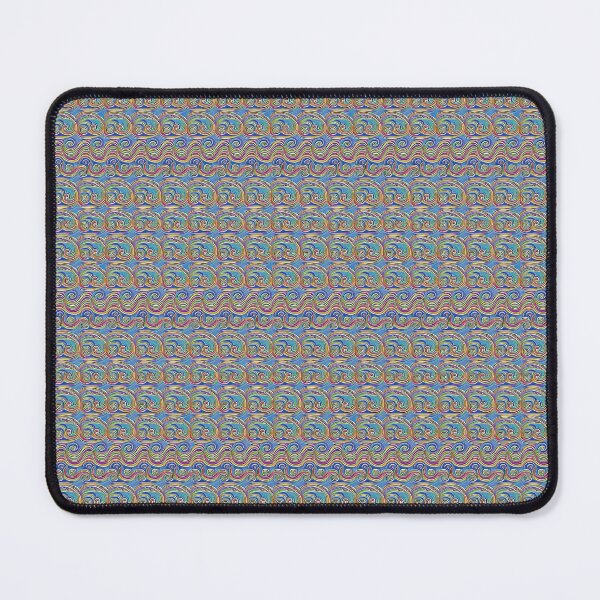 Item preview, Colorful swirl and feather fantasy pattern artwork designed and sold by Earth Nature Creations.