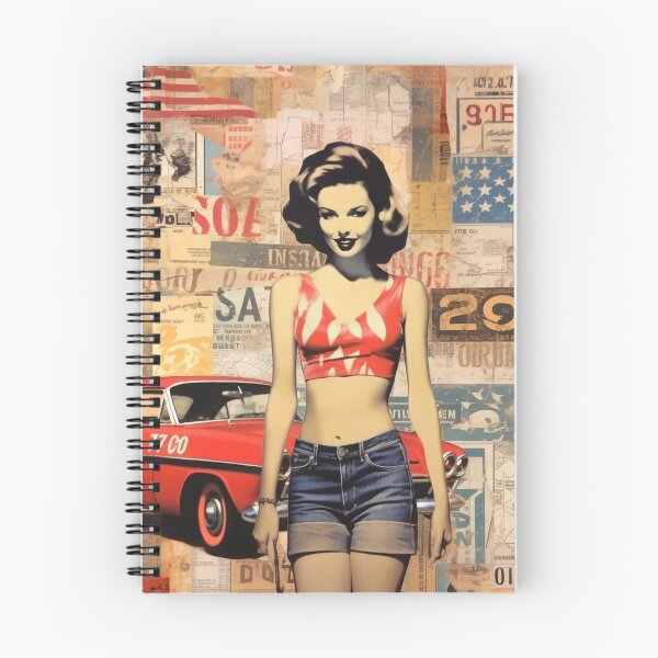 Item preview, America Beauty Retro Vintage Patchwork Collage Pattern of Americana designed and sold by BrandonArtWorld.