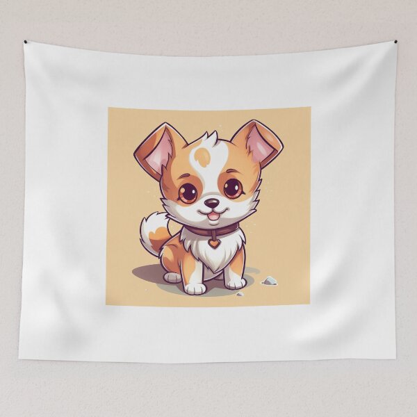 Item preview, Cheeky Pup with a Playful Tongue - Cute and Mischievous designed and sold by Neuronexia.