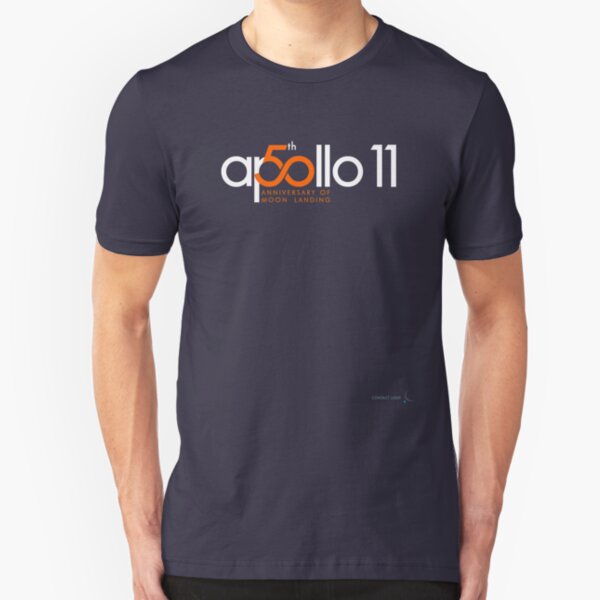 Apollo 11 - celebrate the 50th anniversary of moon landing #2 Slim Fit T-Shirt