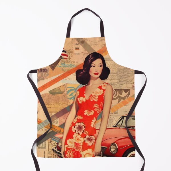 Item preview, America Beauty Retro Vintage Patchwork Collage Pattern of Americana designed and sold by BrandonArtWorld.