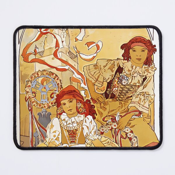 Item preview, Alphonse Mucha, Regional Exhibition designed and sold by NouveauEra.