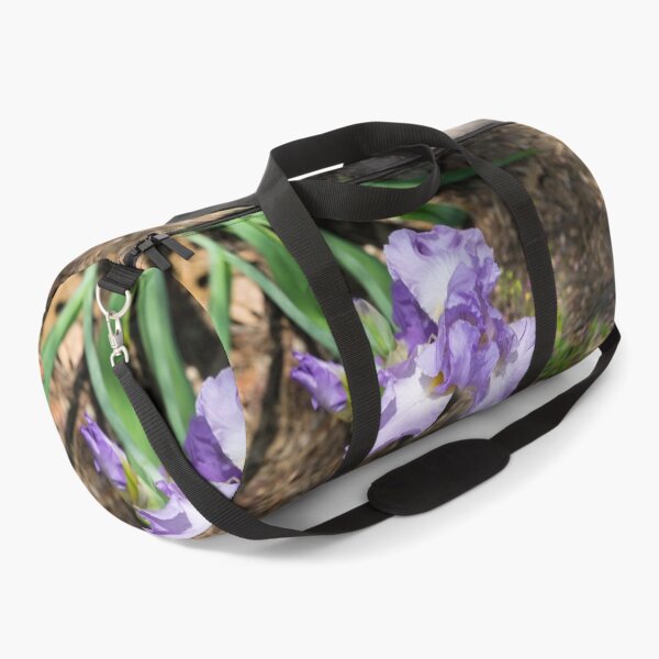 Item preview, On the Edge of the Garden - Bearded German Iris with Buds designed and sold by Georgia Mizuleva.