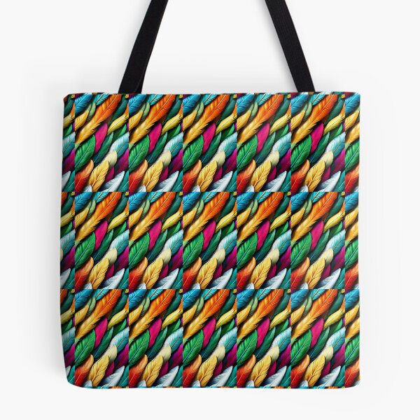 Item preview, Colorful swirl and feather fantasy pattern artwork designed and sold by Earth Nature Creations.