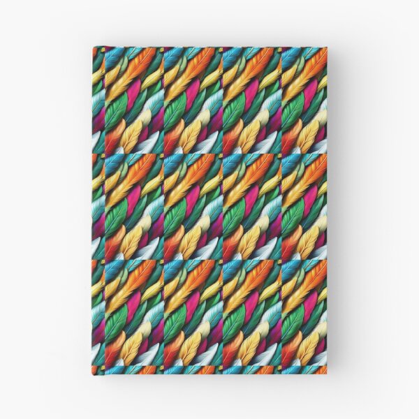 Item preview, Colorful swirl and feather fantasy pattern artwork designed and sold by Earth Nature Creations.