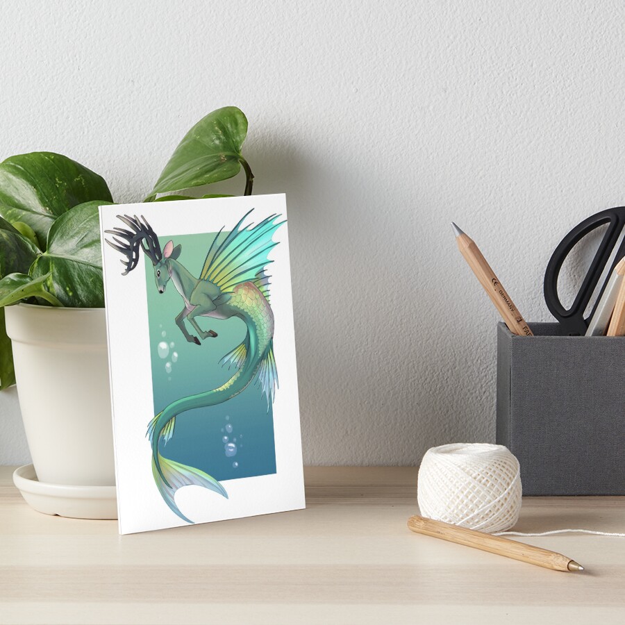 Item preview, Art Board Print designed and sold by PencilCat.