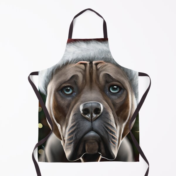Item preview, Navidad Perro de Presa Canario con gorro de Papá Noel designed and sold by ZenEverAI.