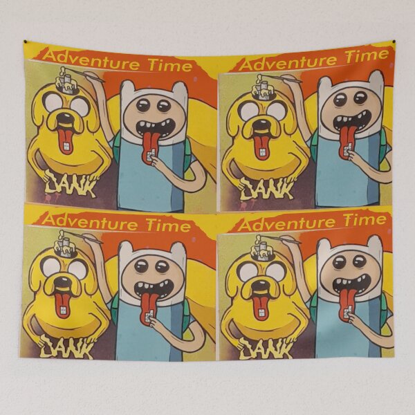 Item preview, Adventure Time, Dank, Tabs, Blotter, Jake, Fin designed and sold by Vintaged.