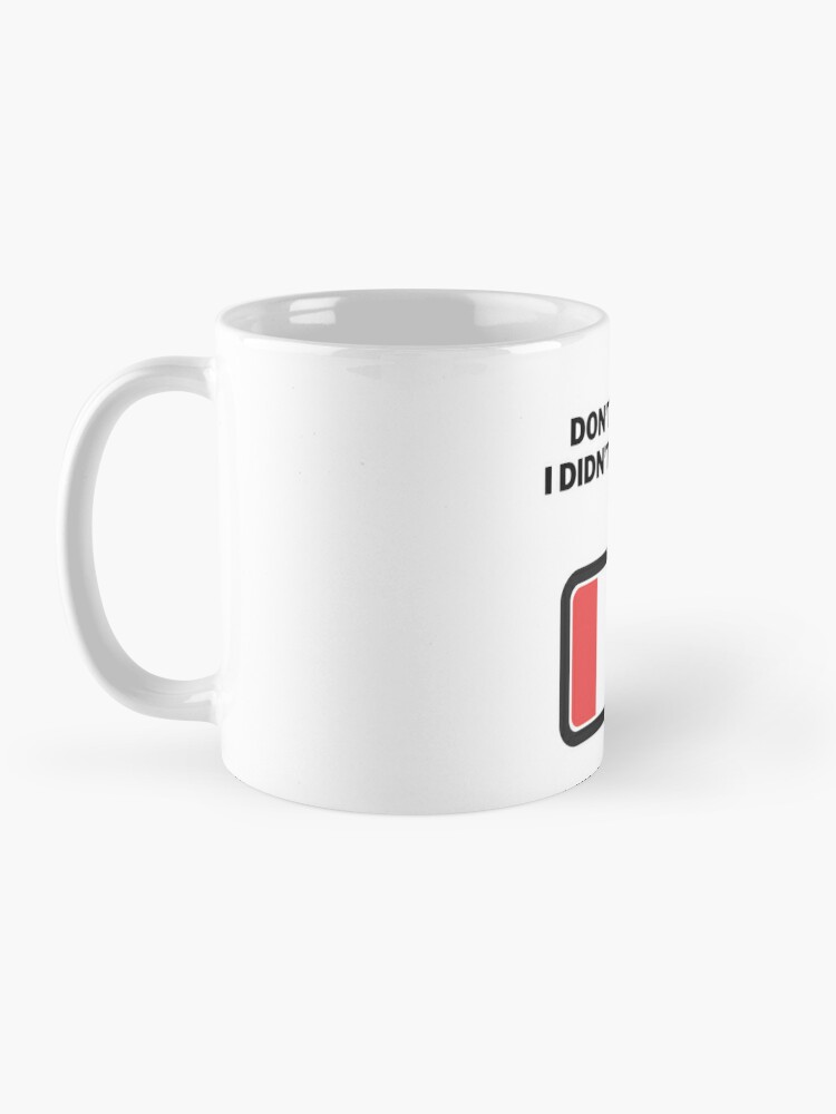 Low Battery Coffee Mug for Sale by WinniesTees