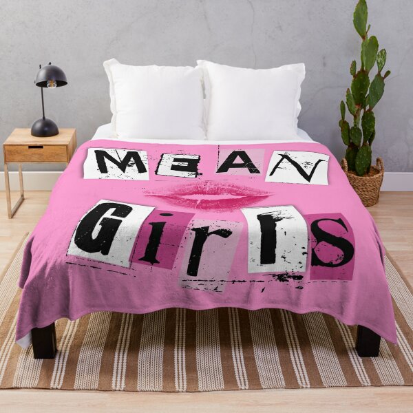 mean girls burn book Throw Blanket for Sale by vogue mode