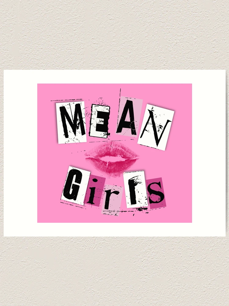 Burn Book Mean Girls Print, Burn Book Art, gallery wall art, pop cultu –  It's All in the Deetails