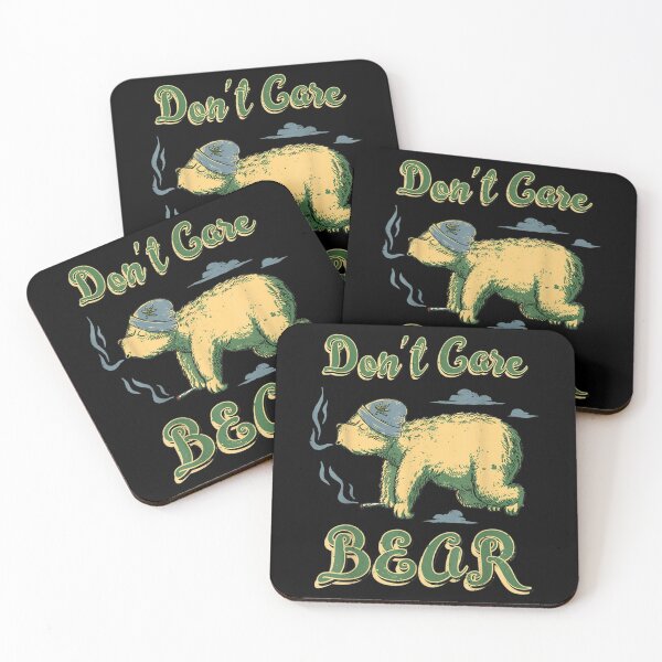 Item preview, Weed Bear Smoking Bear Don_t Care Bear Sleeping Bear  Long Sleeve  designed and sold by atelierShan.