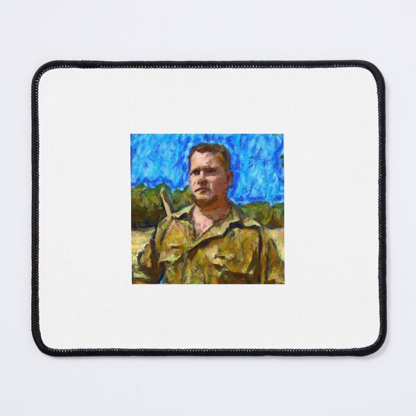 Item preview, Soldier in Van Gogh style designed and sold by QuirkyVanGogh.