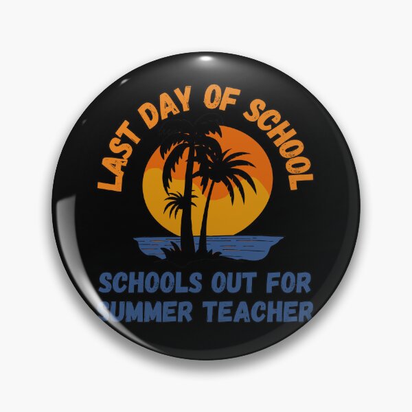 Item preview, Last Day of School Schools Out for Summer Teacher Cute Retro  designed and sold by ArtisShops.