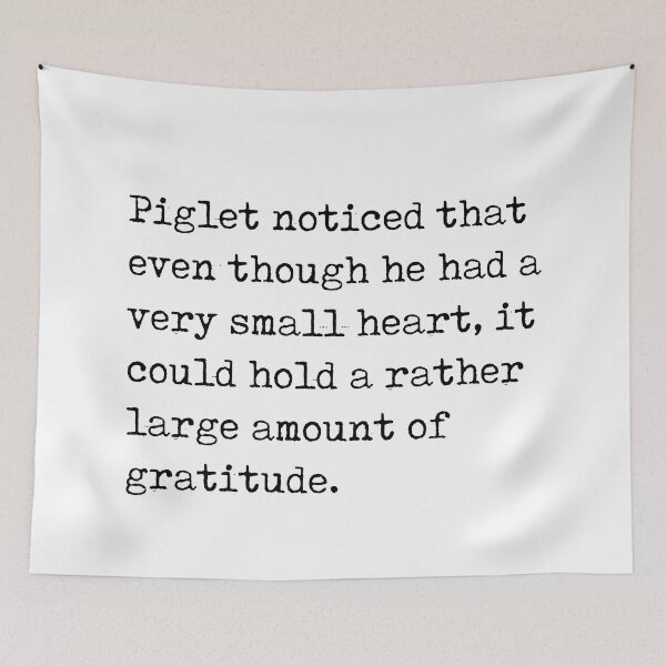 Item preview, A A Milne Quote 04 - Winnie-the-Pooh - Literature - Typewriter Print designed and sold by Studio Grafiikka.
