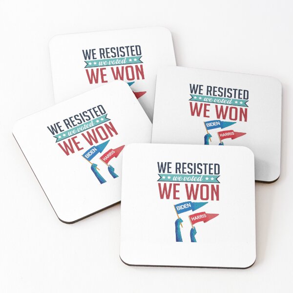 Item preview, We Resisted We Voted We Won Biden Harris T Shirt Biden President We Did It 2020 Shirt Happy Joe Biden President 2020 Biden President 2020 T Shirt Unisex T Shirt For Women Men Plus Size designed and sold by BrianGunter564.