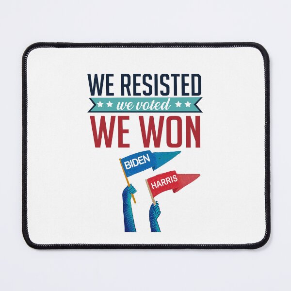 Item preview, We Resisted We Voted We Won Biden Harris T Shirt Biden President We Did It 2020 Shirt Happy Joe Biden President 2020 Biden President 2020 T Shirt Unisex T Shirt For Women Men Plus Size designed and sold by BrianGunter564.